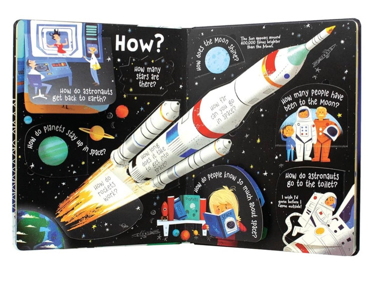 کتاب سوال جواب راجع به فضا (Questions and Answers Space Usborne )
