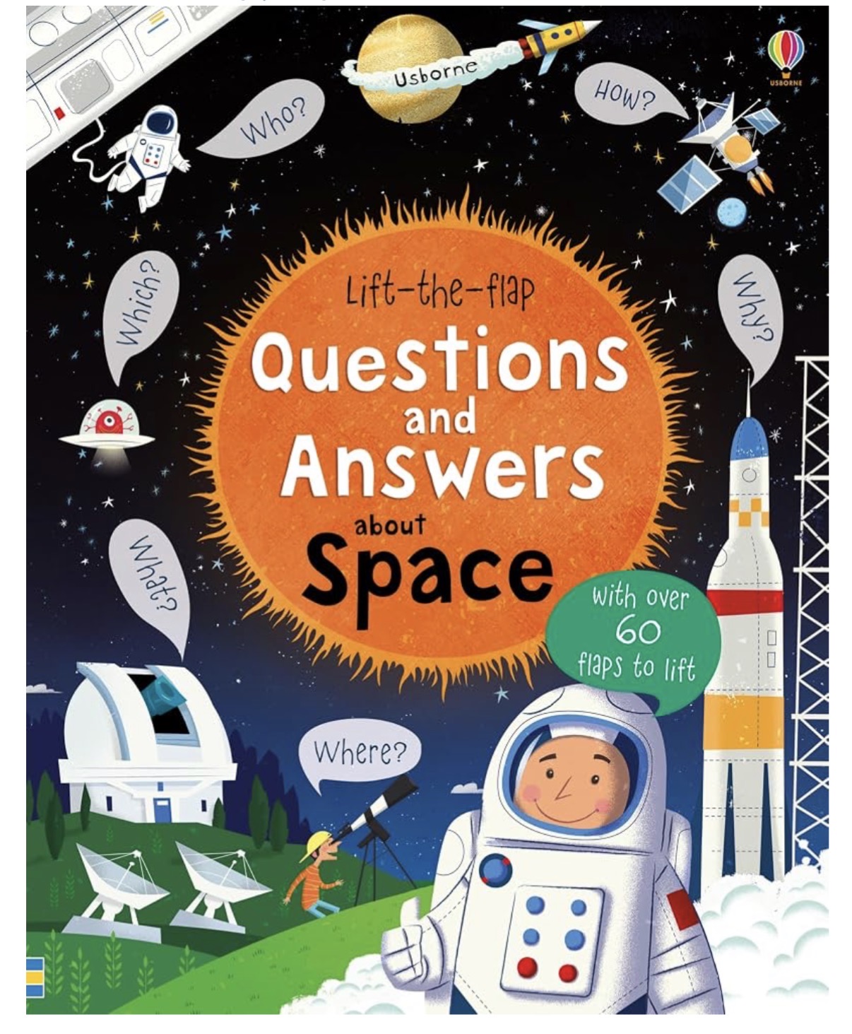 کتاب سوال جواب راجع به فضا   (Questions and Answers Space Usborne )