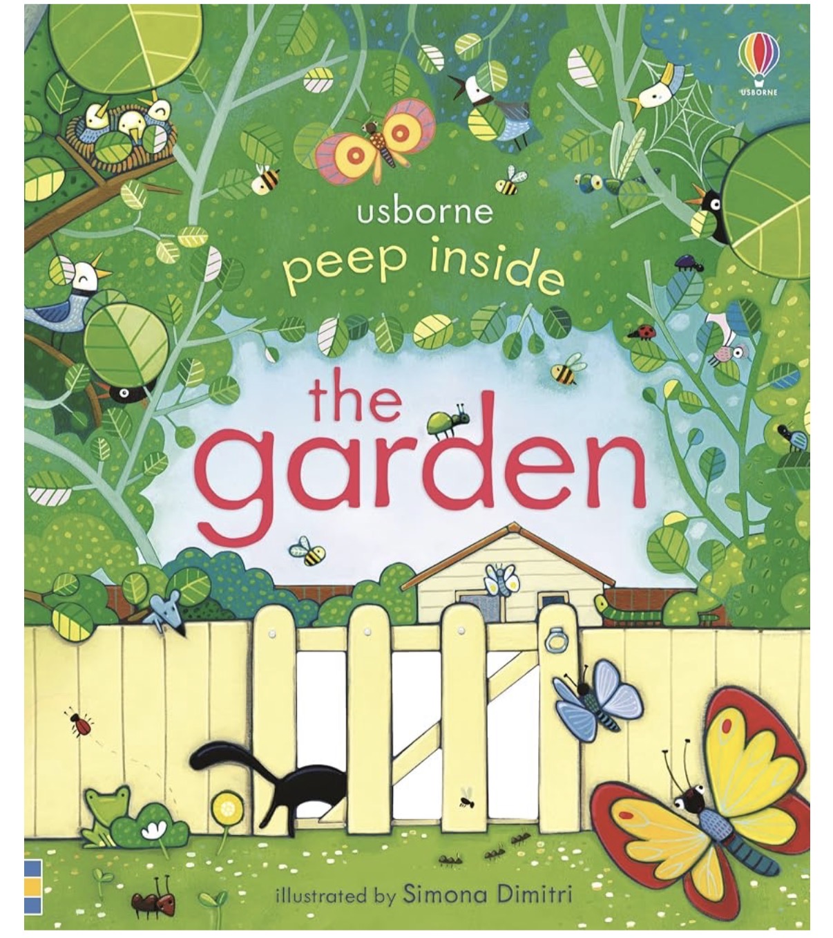 کتاب علمی باغچه Peep Inside the Garden | Usborne