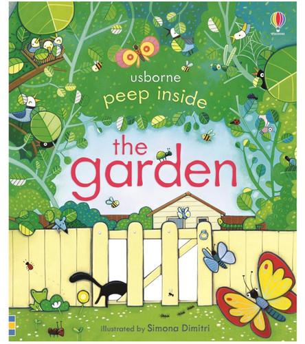 کتاب علمی باغچه Peep Inside the Garden | Usborne