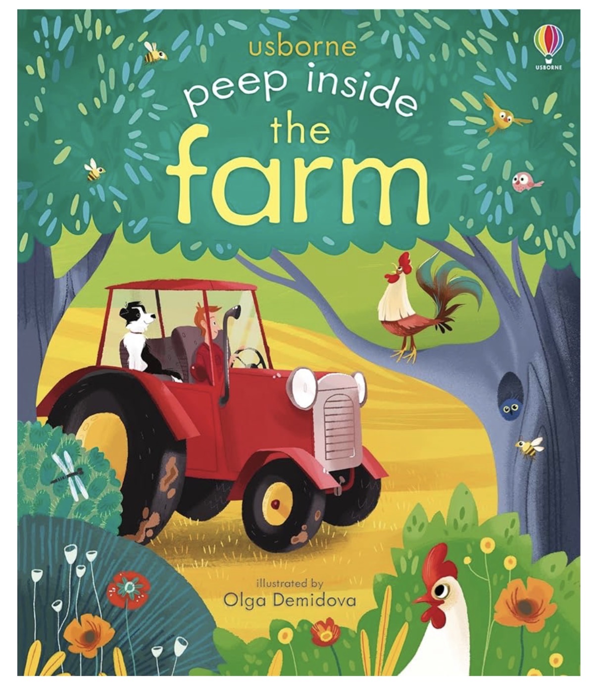 کتاب علمی مزرعه Peep Inside the Farm | Usborne