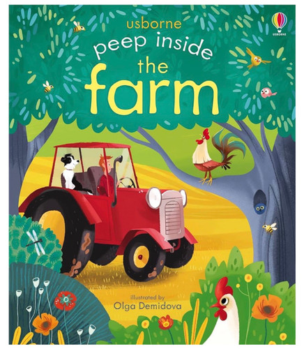 کتاب علمی مزرعه Peep Inside the Farm | Usborne