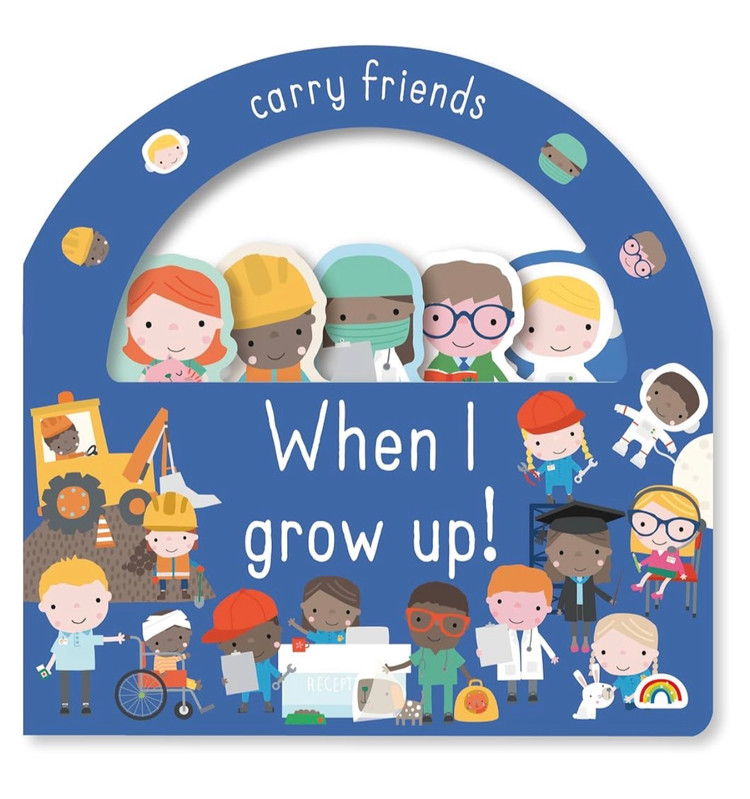 کتاب مشاغل when I grow up book