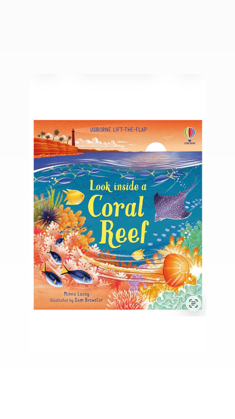 کتاب علمی صخره های مرجانی look inside coral Reef
