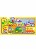 کتاب شهر finger trail Town book