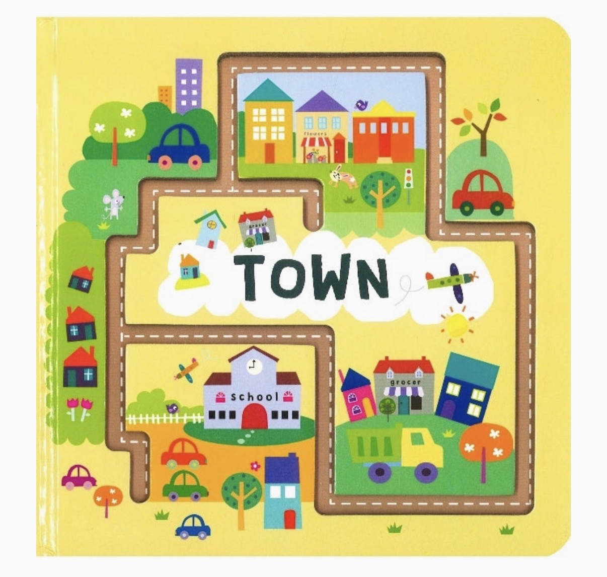 کتاب شهر finger trail Town book