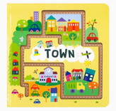 کتاب شهر finger trail Town book