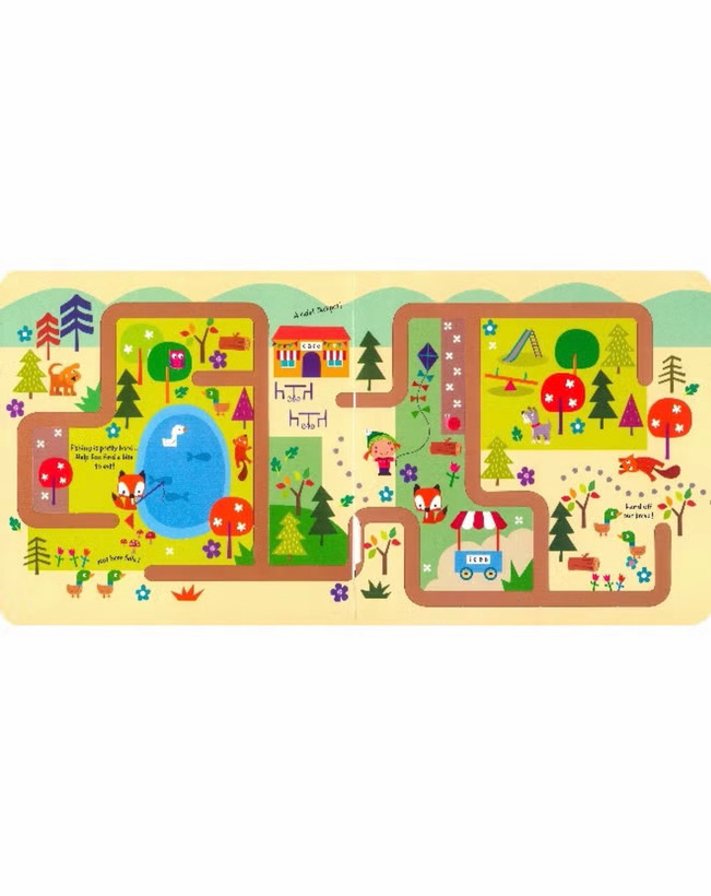 کتاب شهر finger trail Town book