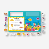 کتاب نمدی اقیانوس Hello Ocean